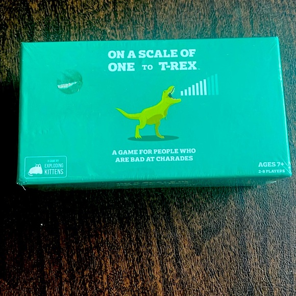 Other - NEW On a Scale of One to T-Rex Party Game